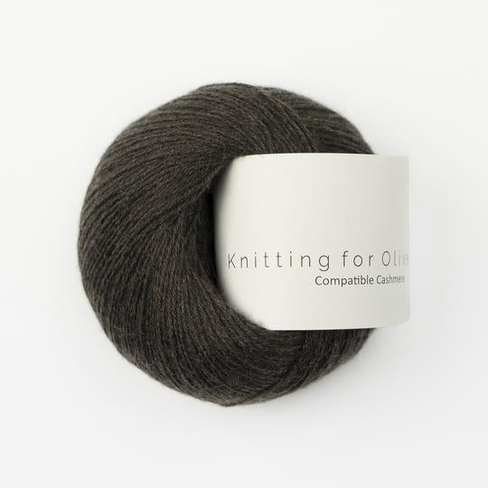 Knitting for Olive Compatible Cashmere Brun Bjørn