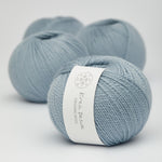 Krea Deluxe Organic Wool 1 Støvet lyseblå 25 garn