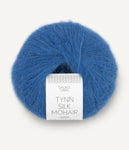 Sandnes Tynn Silk Mohair Regatta Blå 6044