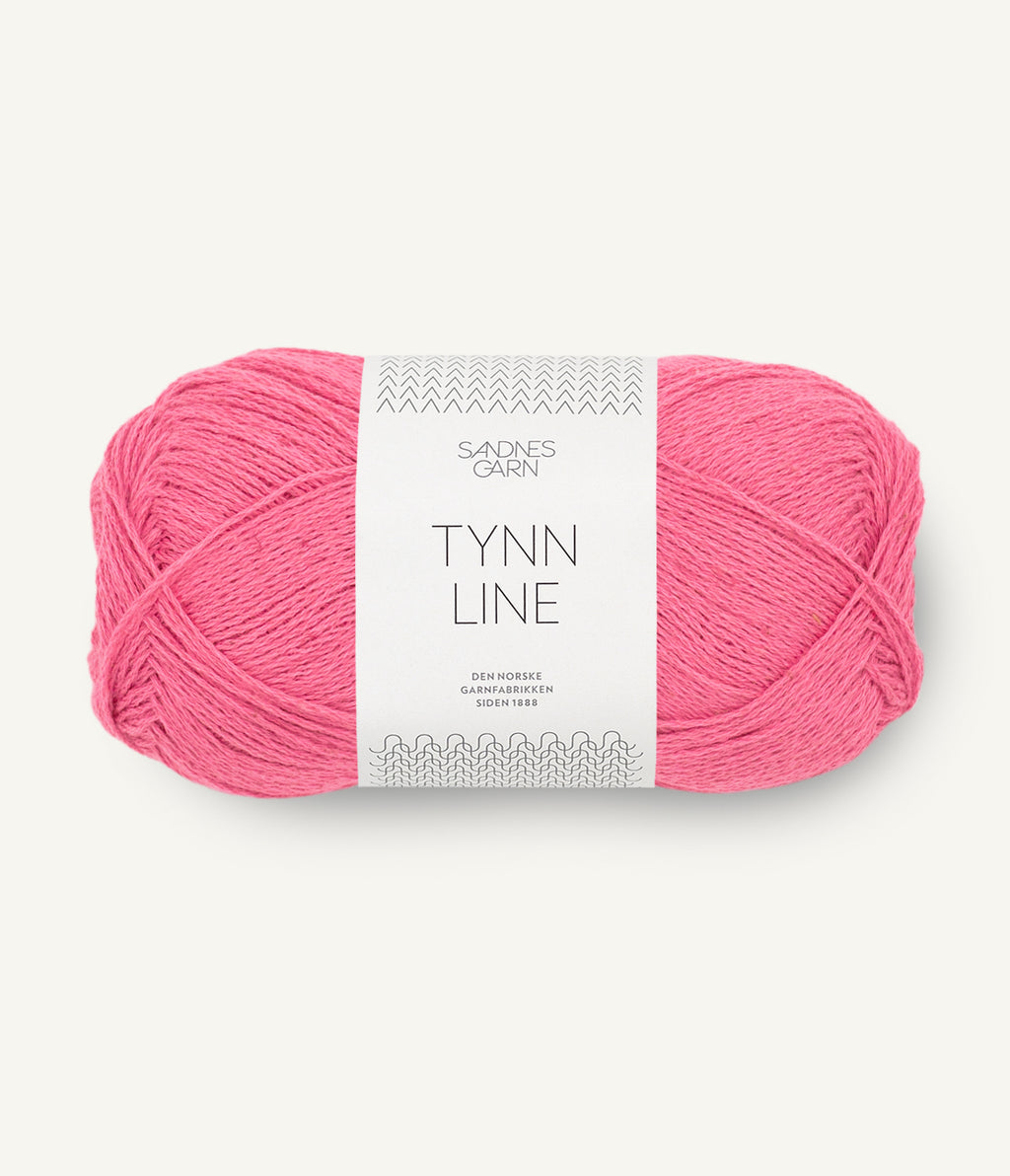 Sandnes Tynn Line Garn Bubblegum Pink 4315