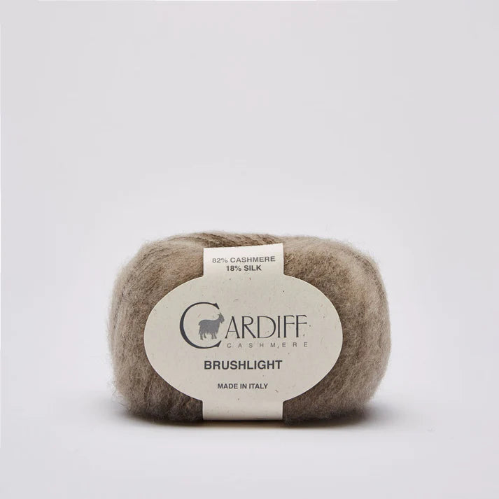 Cardiff Cashmere Brushlight Brown 103