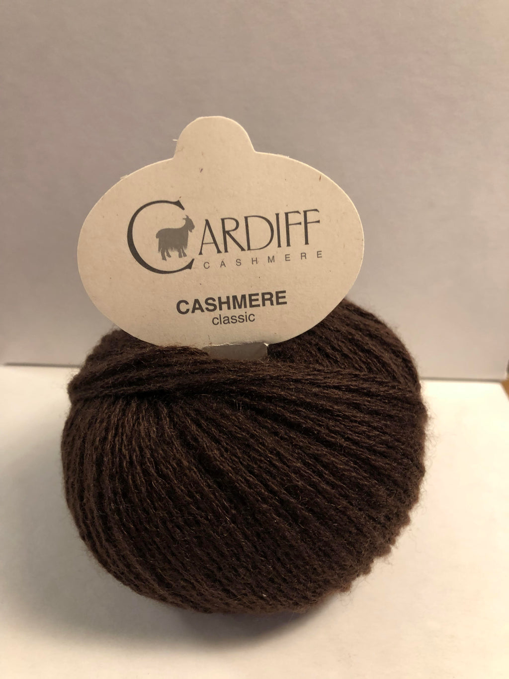 Cardiff Cashmere Classic Cacao 643