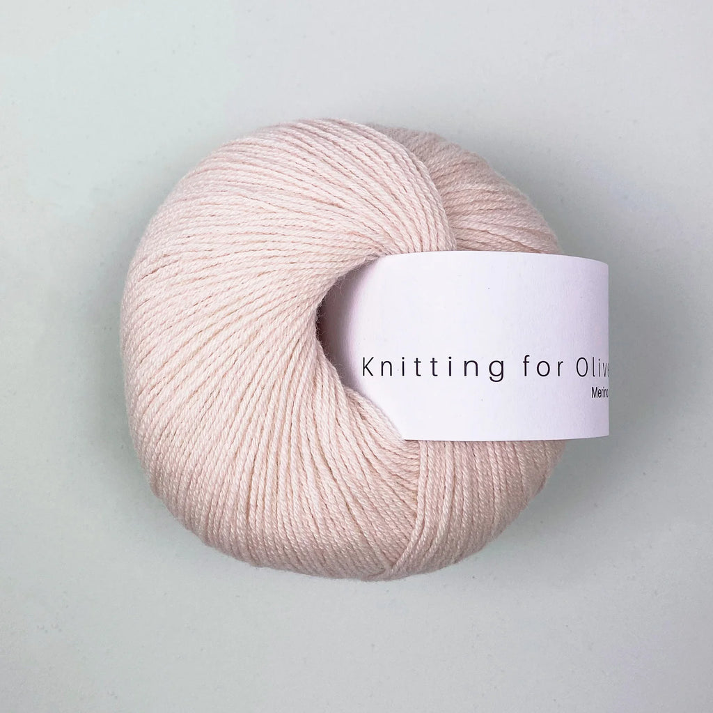 Knitting for Olive Merino Kirsebærblomst