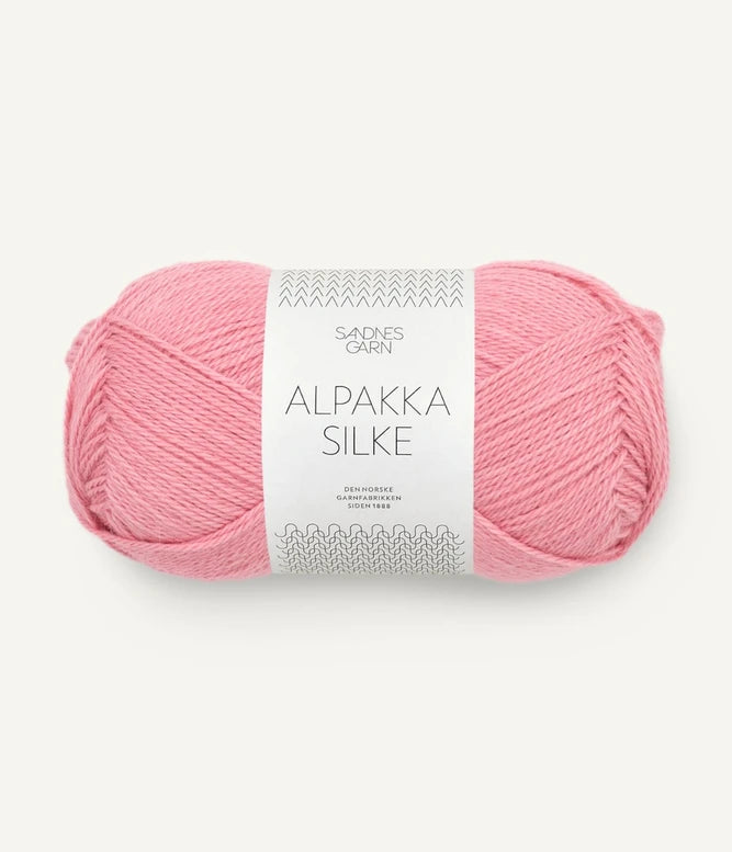 Sandnes Alpakka Silke Pink Icing 4304