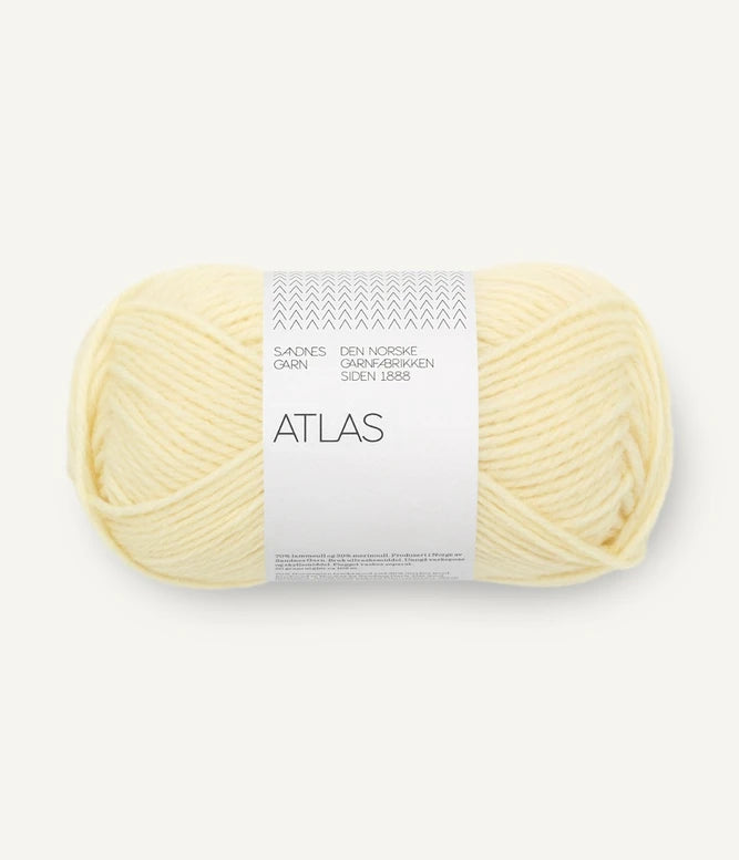 Sandnes Atlas Butter yellow 2001