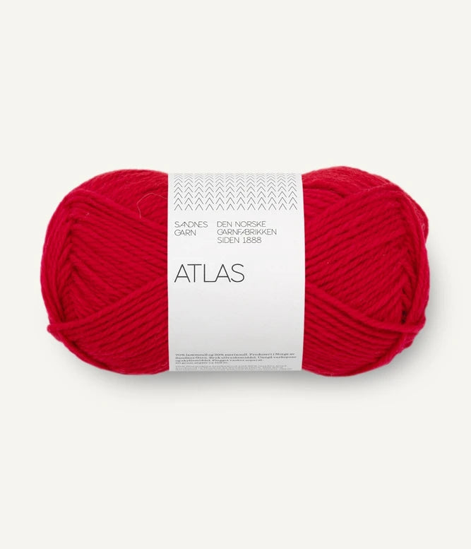 Sandnes Atlas True red 4219