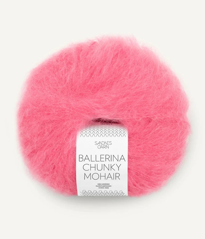 Sandnes Ballerina Chunky Mohair Bubblegum Pink 4315
