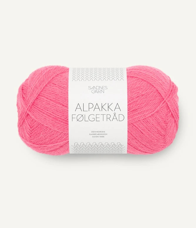 Sandnes Alpakka Følgetråd Bubblegum Pink 4315