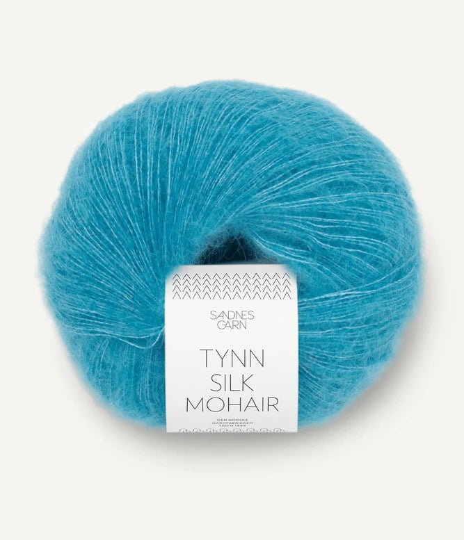 Sandnes Tynn Silk Mohair Turkis 6315