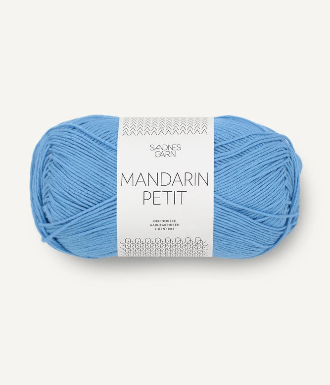 Sandnes Mandarin Petit Blå 6015