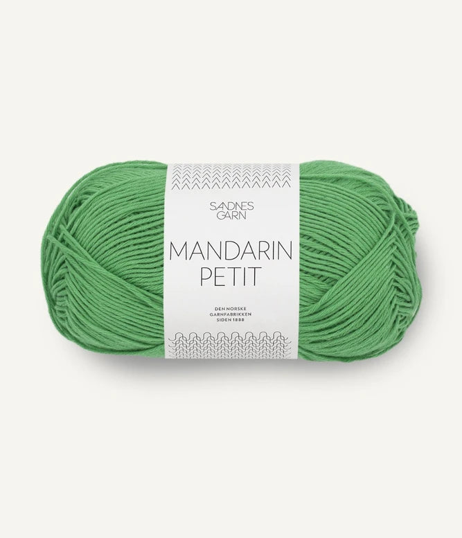 Sandnes Mandarin Petit Jelly Bean green 8236