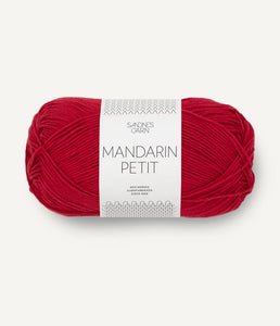 Sandnes Mandarin Petit Mørk Rød 4418