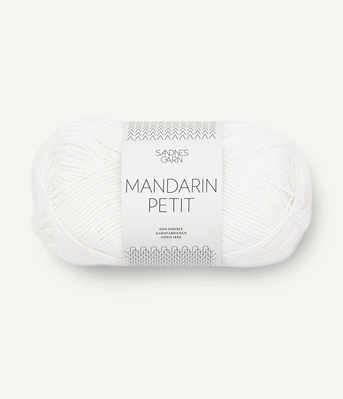 Sandnes Mandarin Petit Optisk Hvit 1001