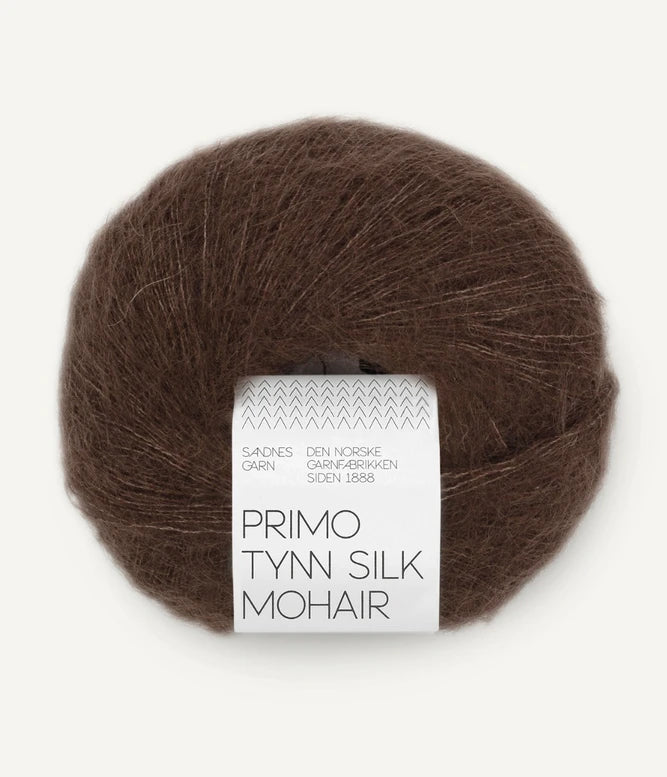 Sandnes Primo Tynn Silk Mohair Cacao nibs 3091