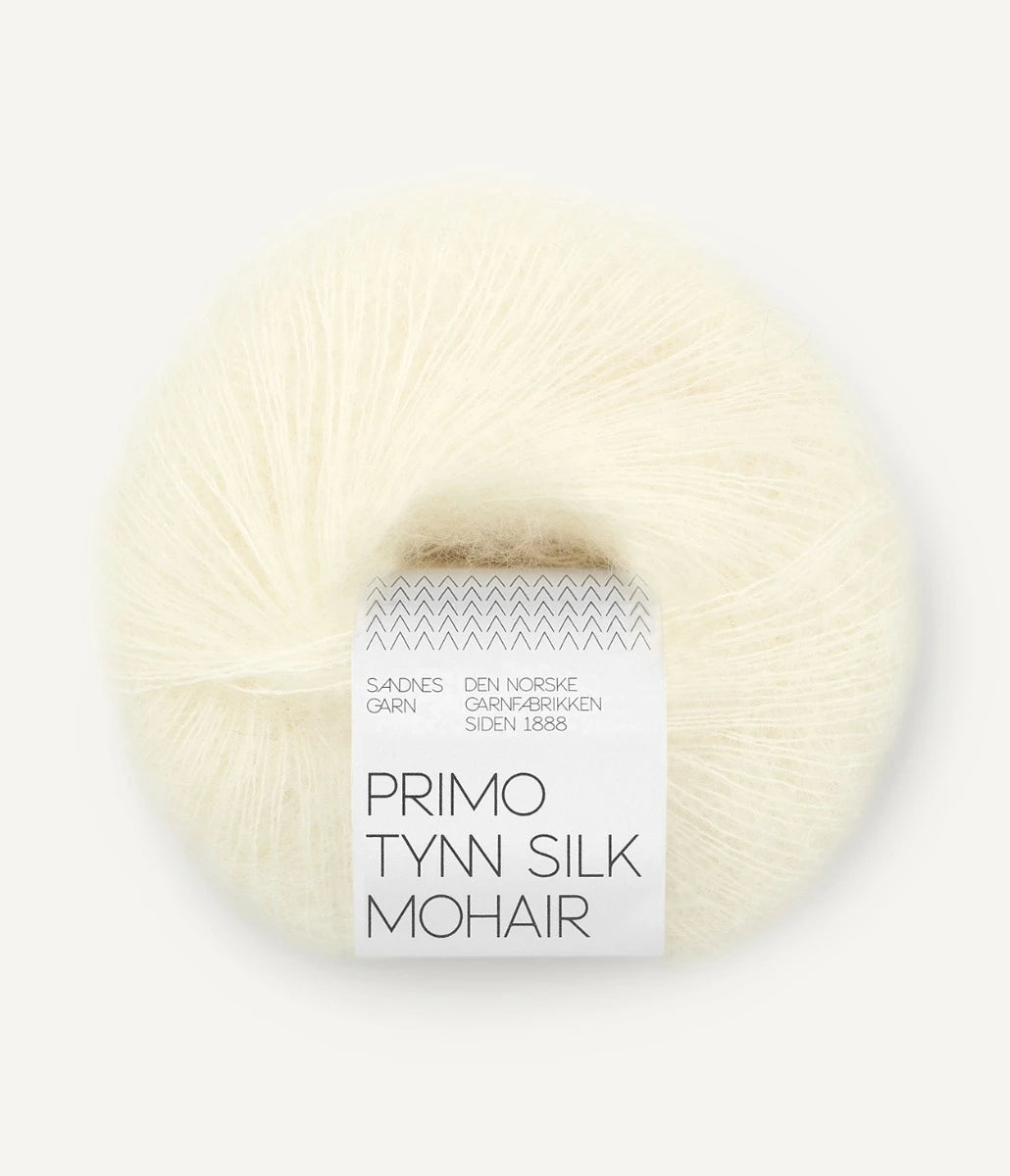 Sandnes Primo Tynn Silk Mohair Natur 1012