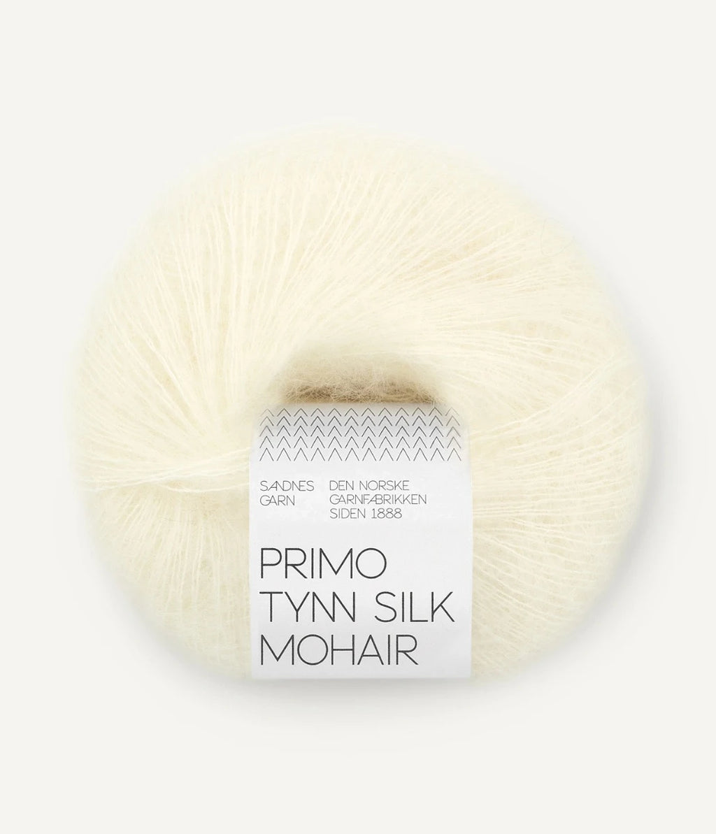Sandnes Primo Tynn Silk Mohair Natur 1012