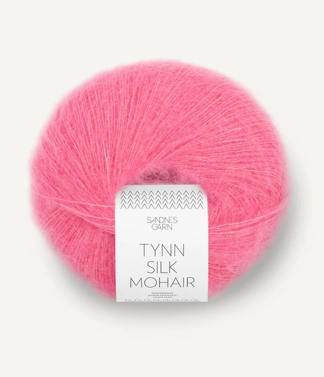 Sandnes Tynn Silk Mohair Bubblegum Pink 4315