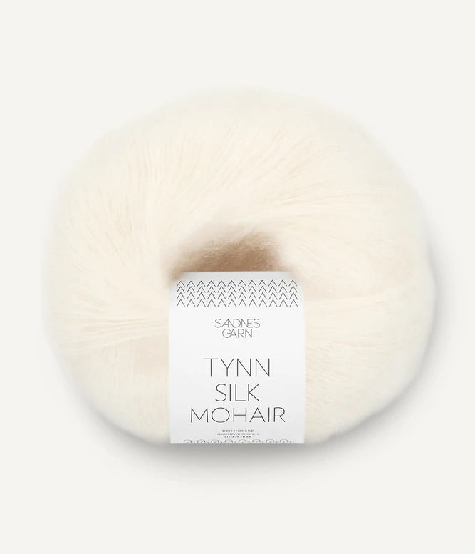 Sandnes Tynn Silk Mohair Natur 1012