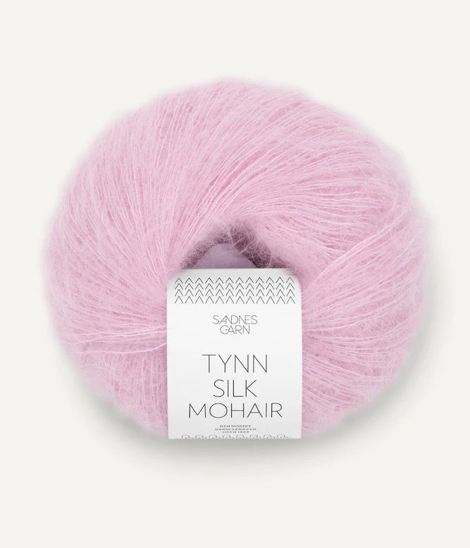 Sandnes Tynn Silk Mohair Pink Lilac 4813