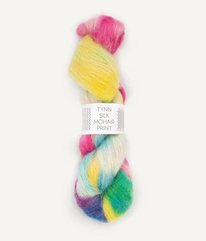 Sandnes Tynn Silk Mohair Print Tutti Frutti 4665