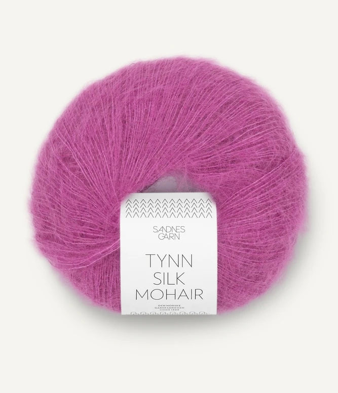 Sandnes Tynn Silk Mohair Magenta 4628