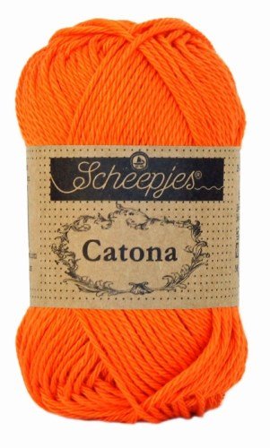 Scheepjes Catona 189 Royal Orange garn