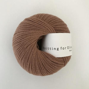 Knitting for Olive Merino Blød Nougat garn