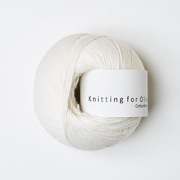 Knitting for Olive Cottonmerino Naturhvid garn