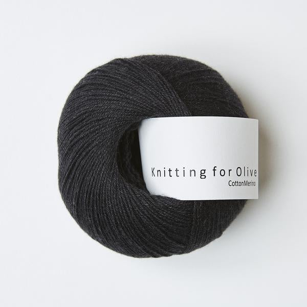Knitting for Olive Cottonmerino Skifergrå garn