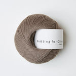 Knitting for Olive Merino Hasselnød garn