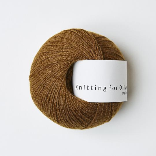 Knitting for Olive Merino Okkerbrun garn
