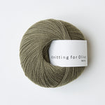 Knitting for Olive Merino Støvet Oliven garn