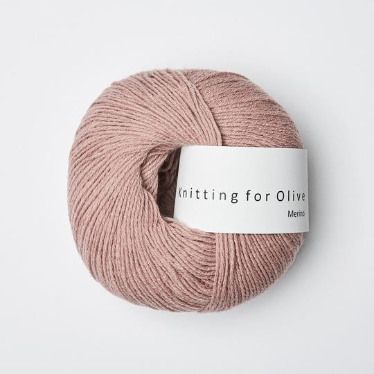 Knitting for Olive Merino Gammelrosa garn