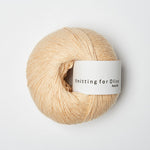 Knitting for Olive Pure Silk Blid Fersken garn