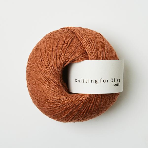 Knitting for Olive Pure Silk Kobber garn