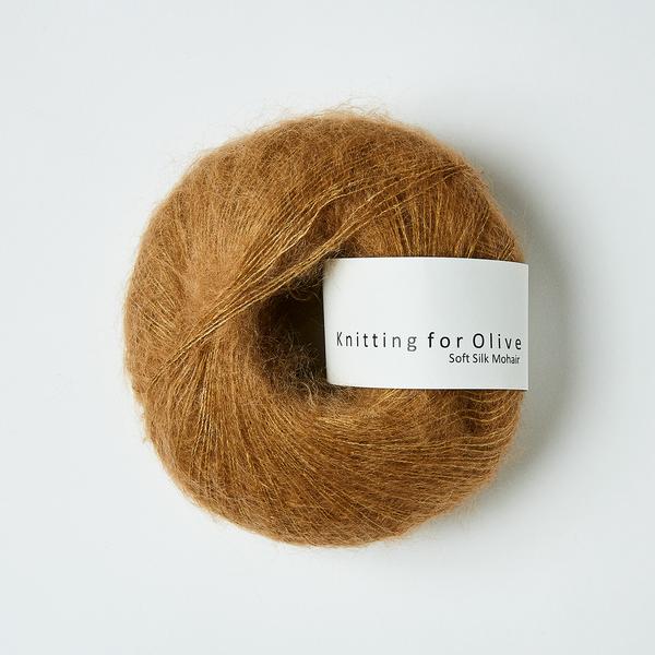 Knitting for Olive Soft Silk Mohair Karamel GarnGalore.dk
