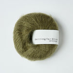 Knitting for Olive Soft Silk Mohair Oliven ovenfra Garngalore.dk