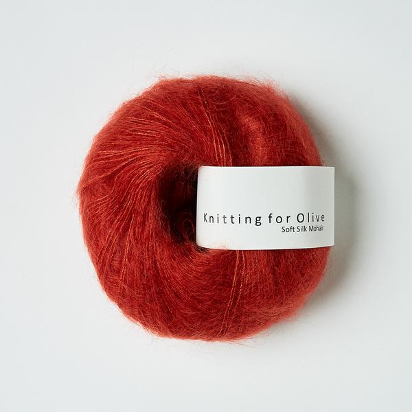 Knitting for Olive Soft Silk Mohair Granatæble GarnGalore.dk