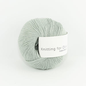 Knitting for Olive Cottonmerino Støvet Pudderaqua