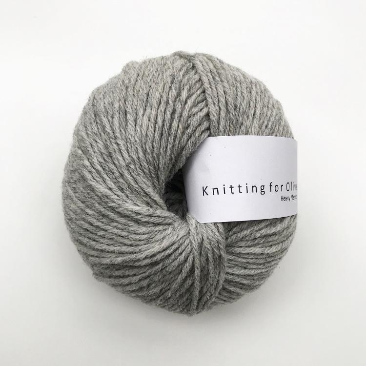 Knitting for Olive HEAVY Merino Perlegrå