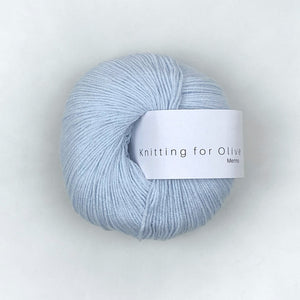 Knitting for Olive Merino Isblå