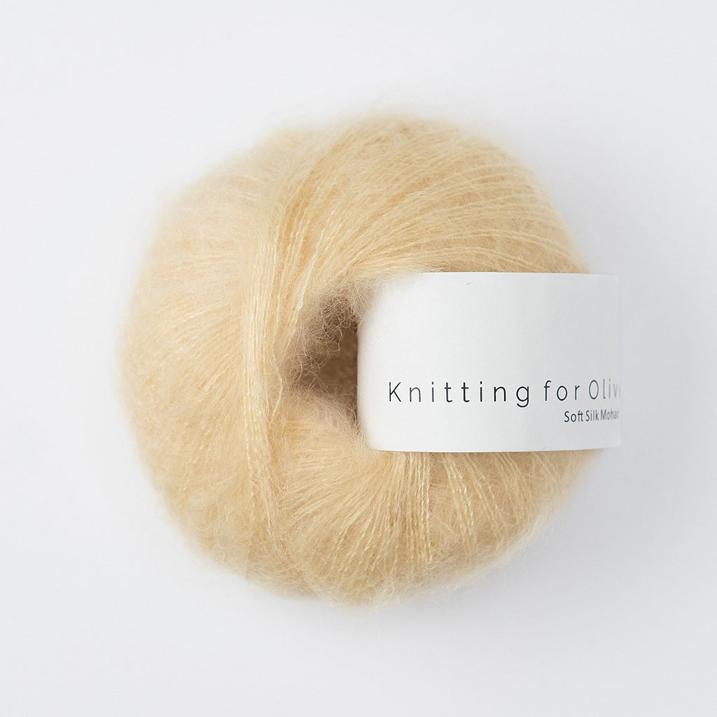 Knitting For Olive Soft Silk Mohair Blid Fersken
