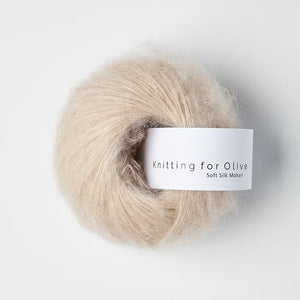 Knitting For Olive Soft Silk Mohair Pudderrosa