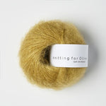 Knitting For Olive Soft Silk Mohair Støvet Honning