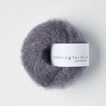 Knitting For Olive Soft Silk Mohair Støvet Viol