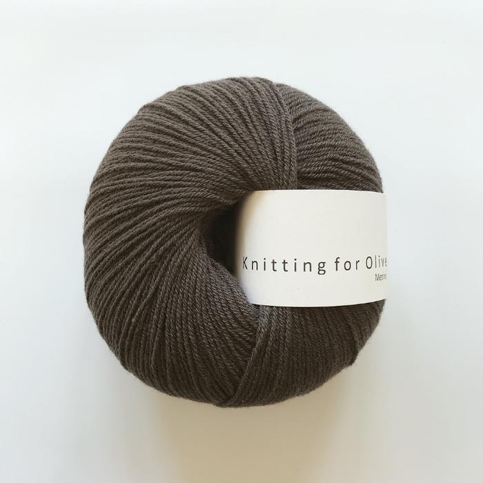 Knitting for Olive Merino Støvet Elg