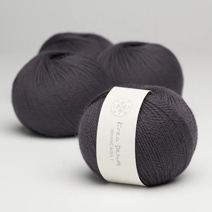 Krea Deluxe Organic Wool 1 Aubergine 43