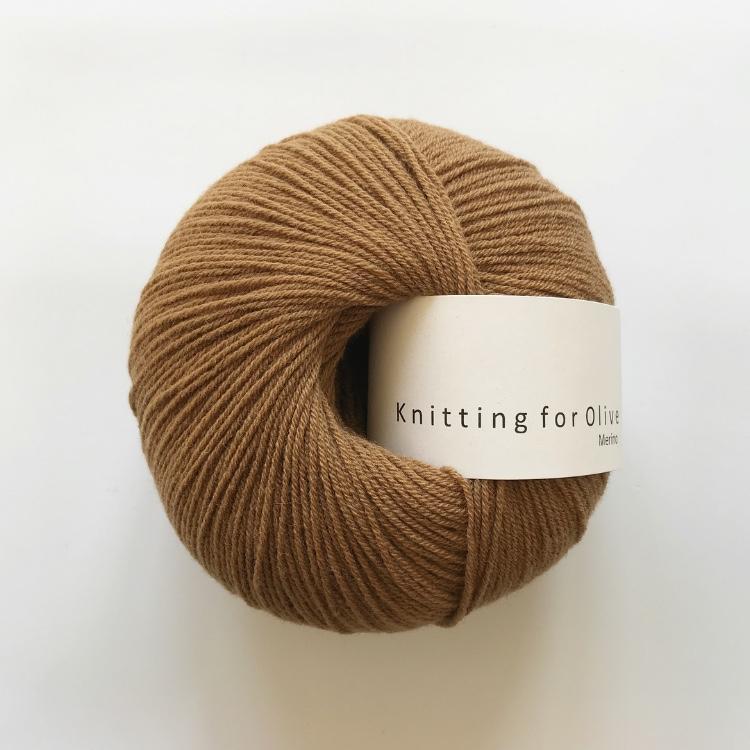Knitting Olive Merino Camel – Garn Galore