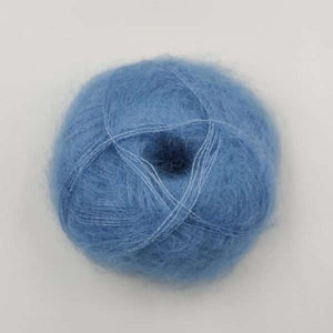Mohair by Canard Brushed Lace Silk Mohair Isblå 3012