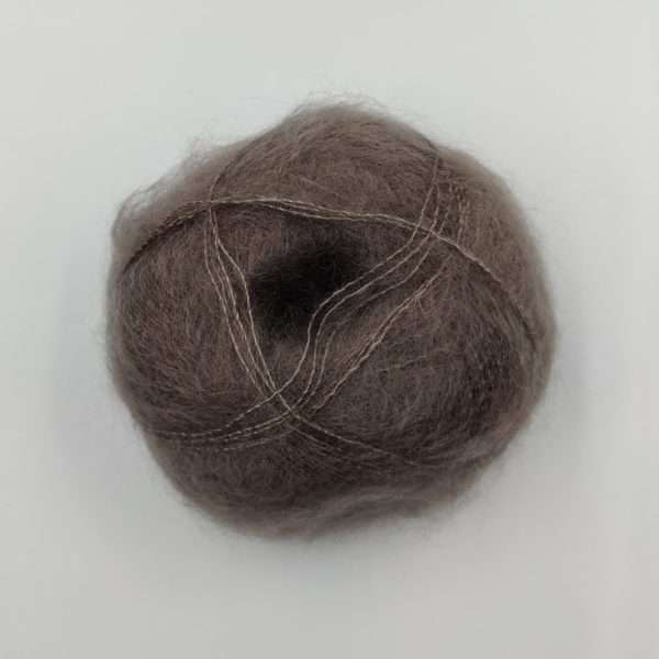 Mohair by Canard Brushed Lace Silk Mohair Taupe 3007